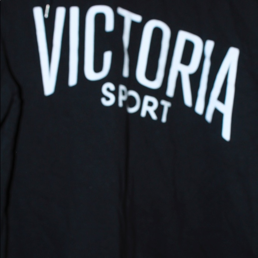 MUST GO ‼️  Used Victoria's Secret Sport Black Zip Up Hoodie